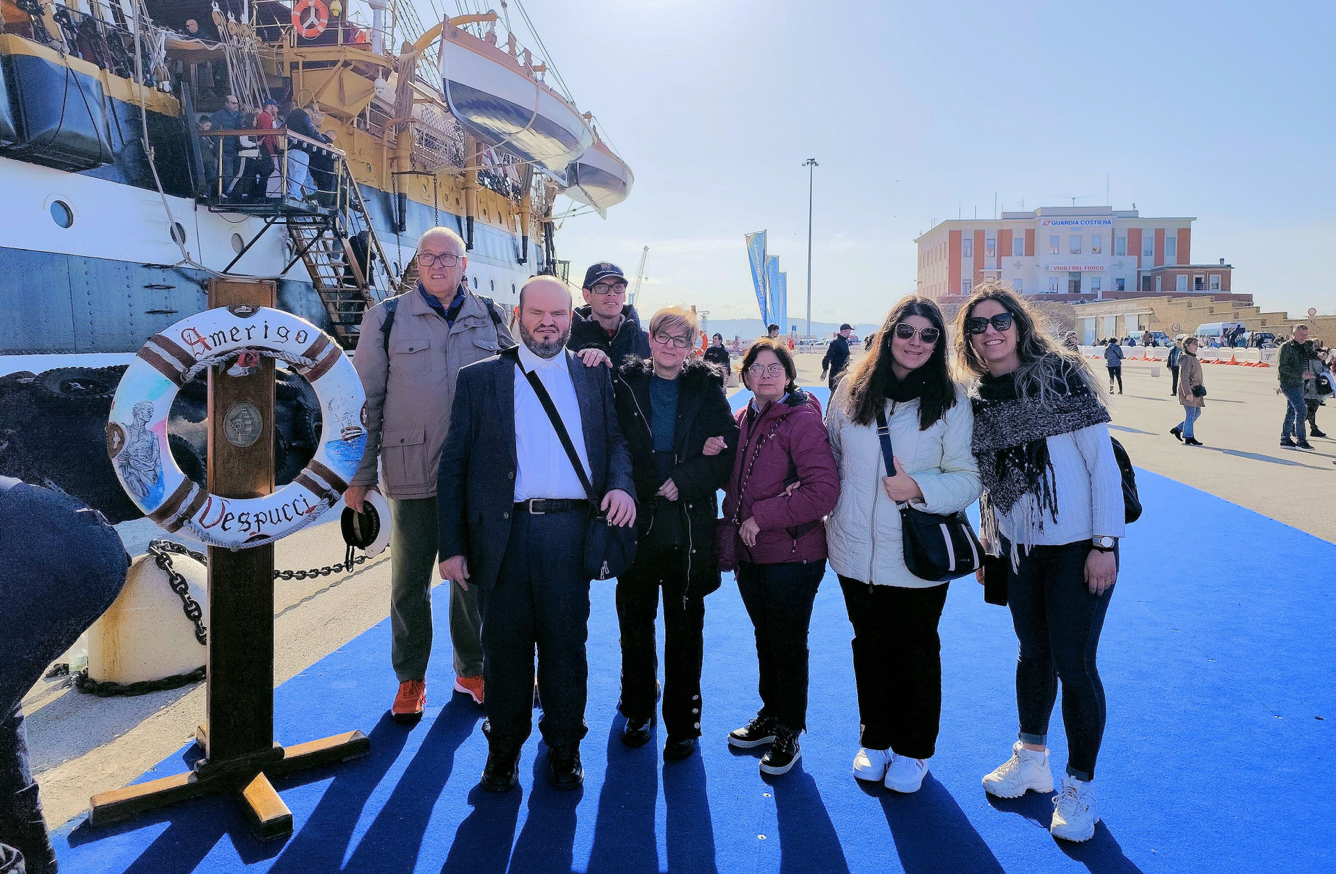 Inclusione e tradizione a bordo dell'Amerigo Vespucci | Lega Del Filo d'Oro
