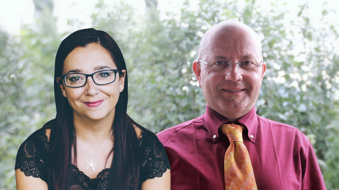 Eleonora e Andrea, centralinisti alla Lega del Filo d'Oro, le prime voci, il primo contatto, i primi sorrisi, che accoglie chi entra e vuole comunicare con la "Lega".