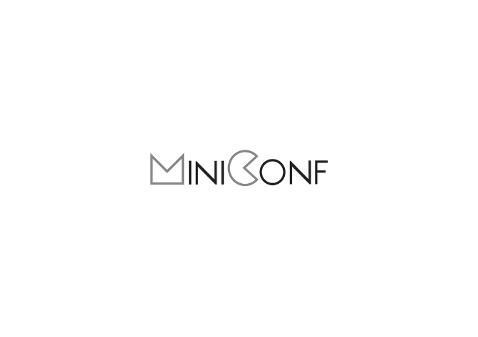 Logo dell'azienda Miniconf specializzata in abbigliamento per bambini.