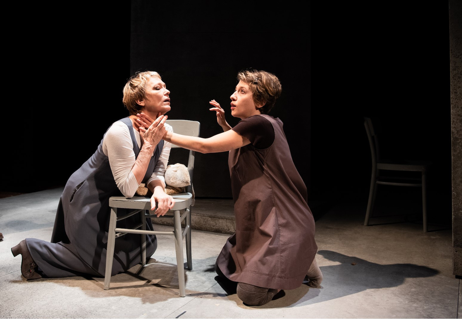 Una foto ripresa dallo spettacolo "Anna Dei Miracoli"