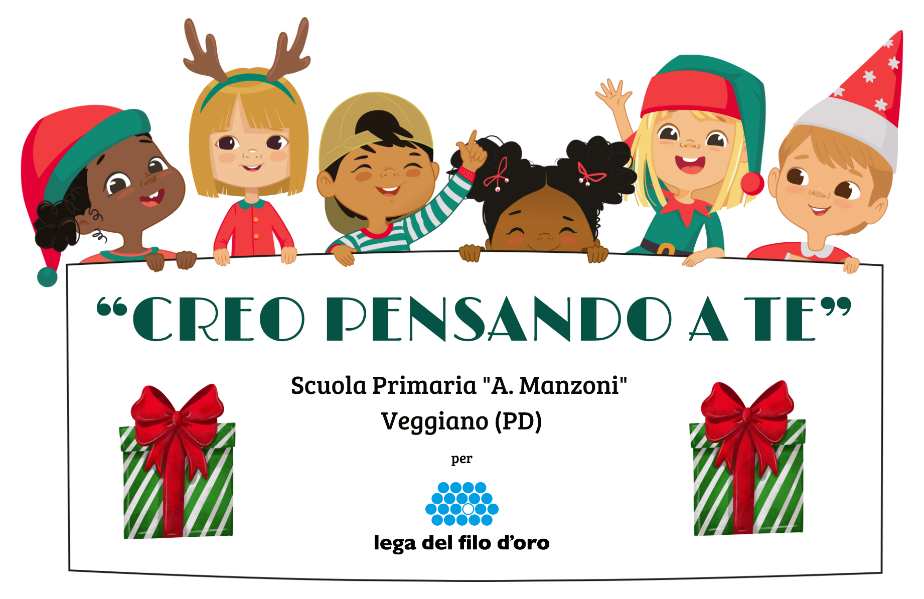 CREO PENSANDO A TE della scuola primaria A. Manzoni di Veggiano (1)
