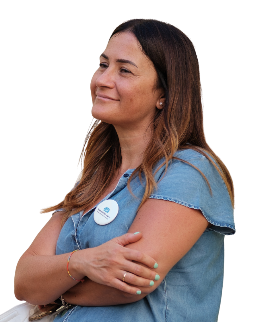 Ivana, Assistente Sociale del Servizio Territoriale della Lega del Filo d'Oro.