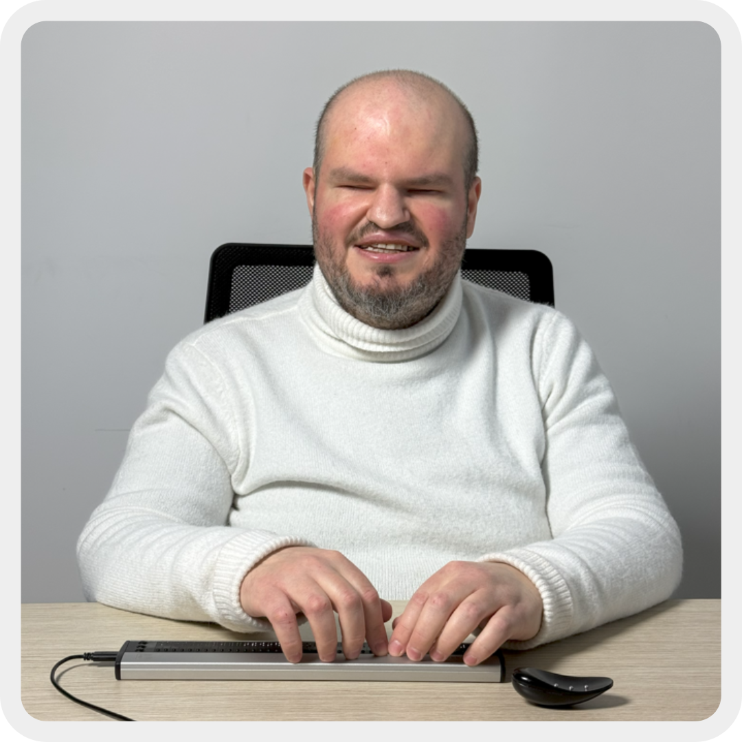 Francesco Mercurio, Presidente Comitato delle PErsone Sordocieche