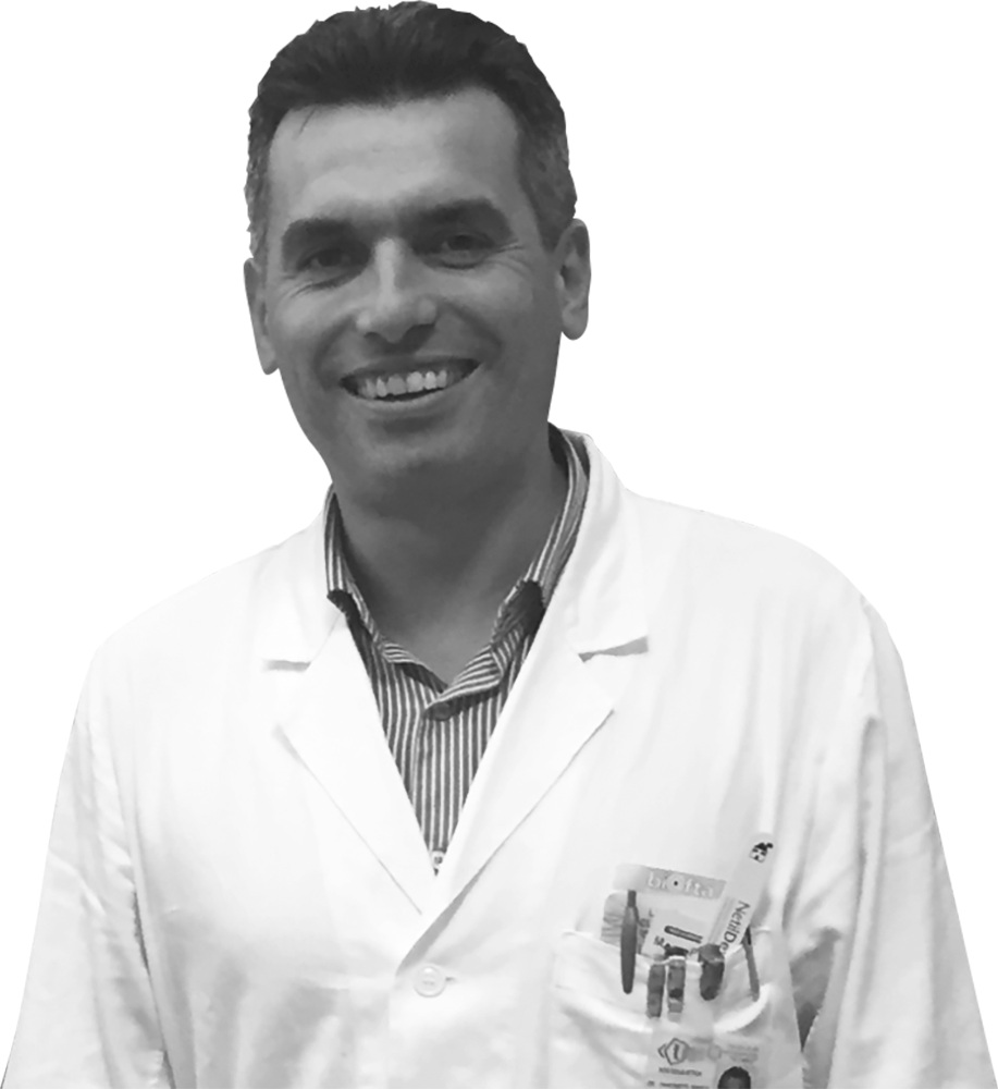 Il dottore viene al Centro Nazionale della Lega del Filo d'Oro una volta a settimana, a volte per dei controlli altre volte per valutare il quadro clinico di nuovi utenti.