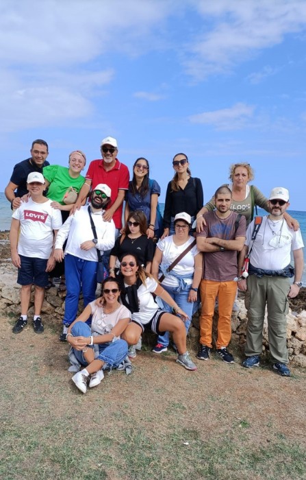 Utenti della Lega del Filo d'Oro a Civitanova Marche