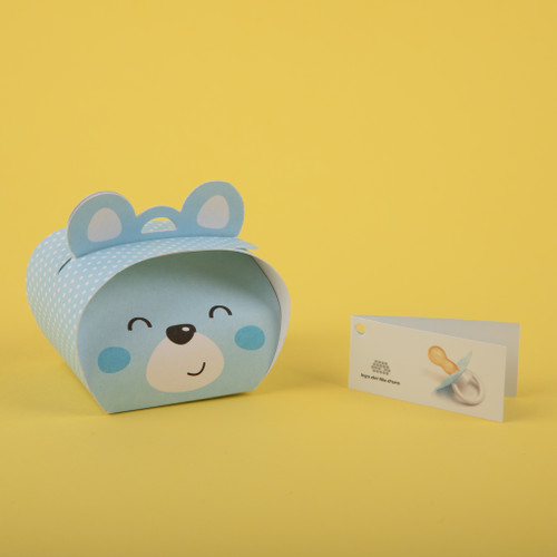 Bomboniera orsacchiotto solidale lega del filo d'oro per bambino: ideali per nascita e battesimo