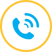 Icona di un telefono che squilla