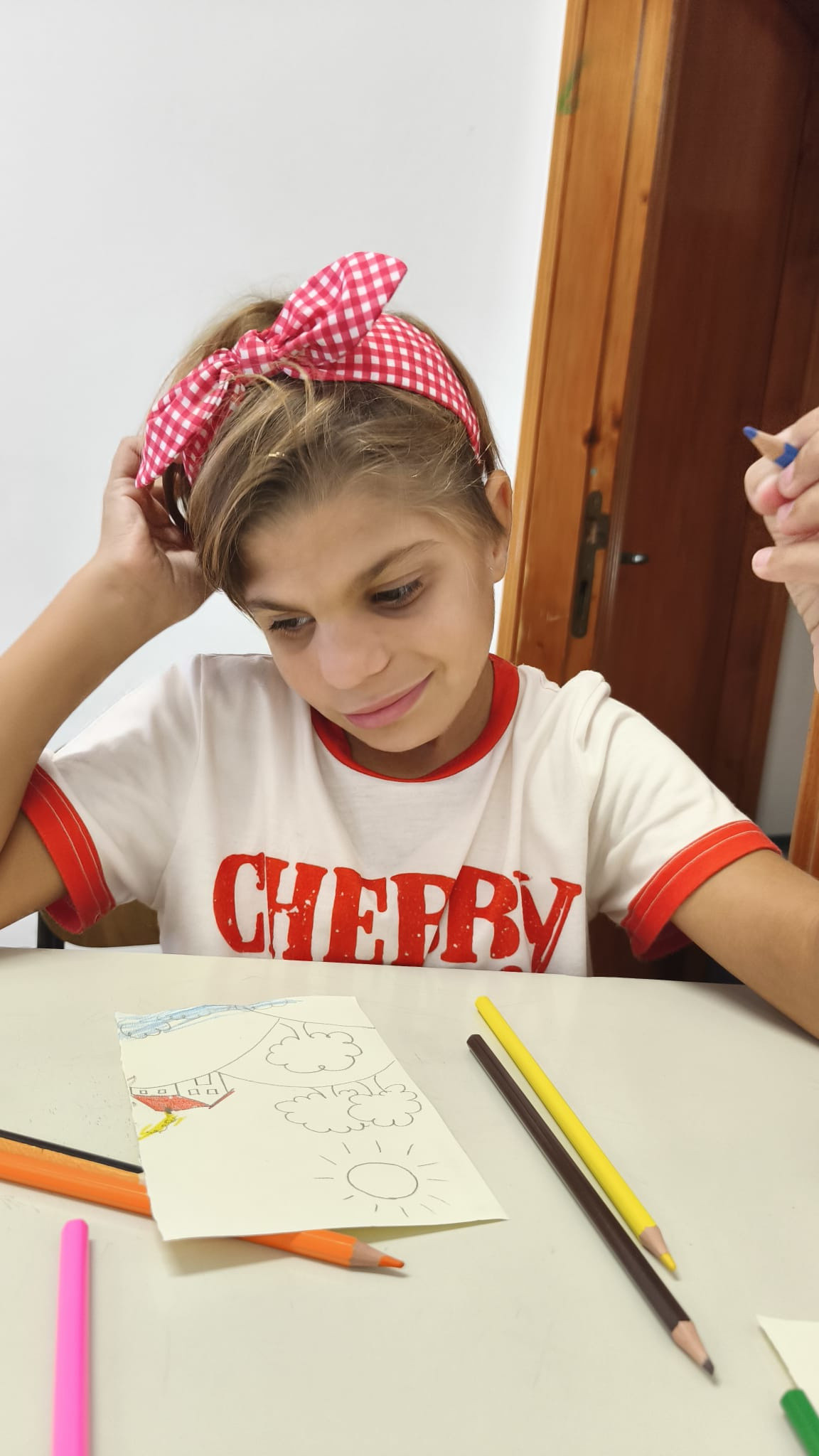 Sveva pronta a ricominciare sui banchi di scuola (2)