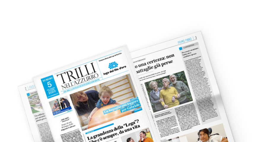 Trilli nell'azzurro, Mokup della rivista