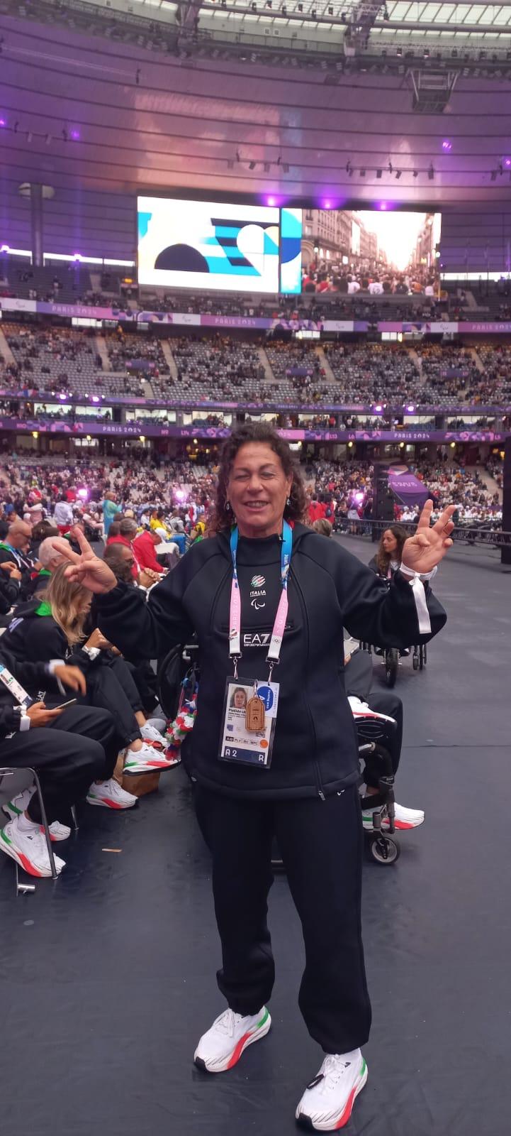 Matilde Lauria, Judoka sordocieca, durante le Paralimpiadi di Parigi 2024 