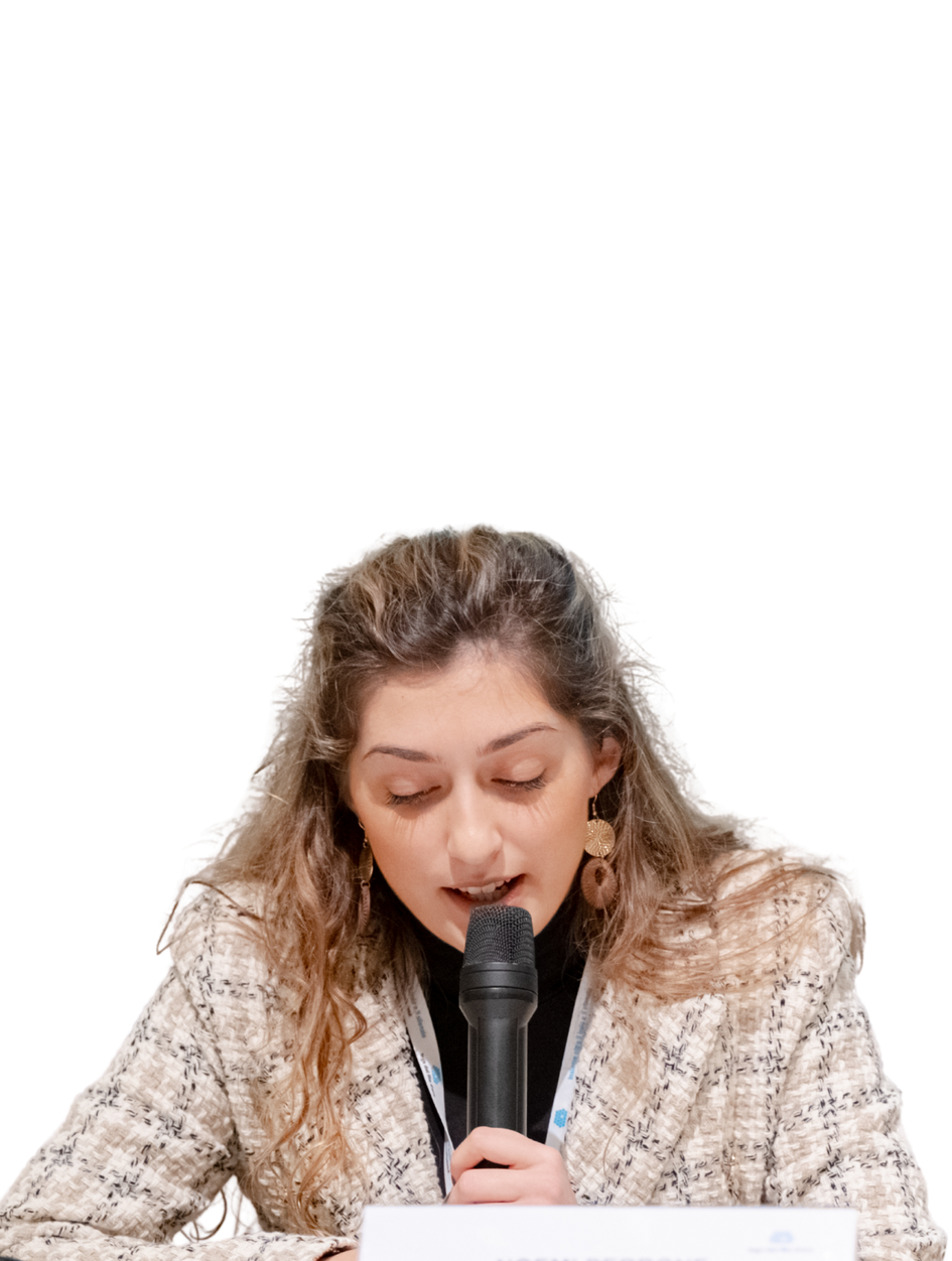 Noemi, volontaria della Sede di Novara 