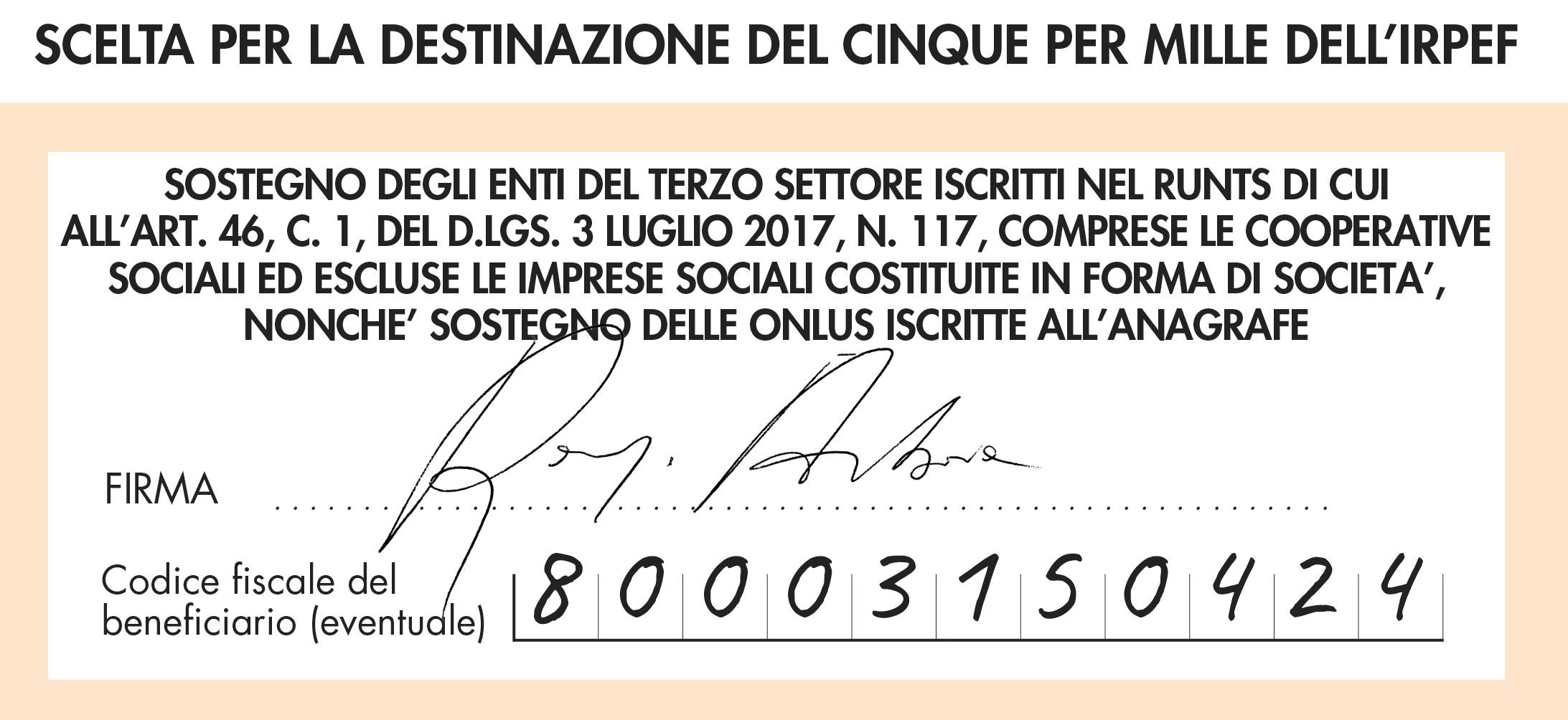 Modello 730 pre-compilato per destinazione 5x1000