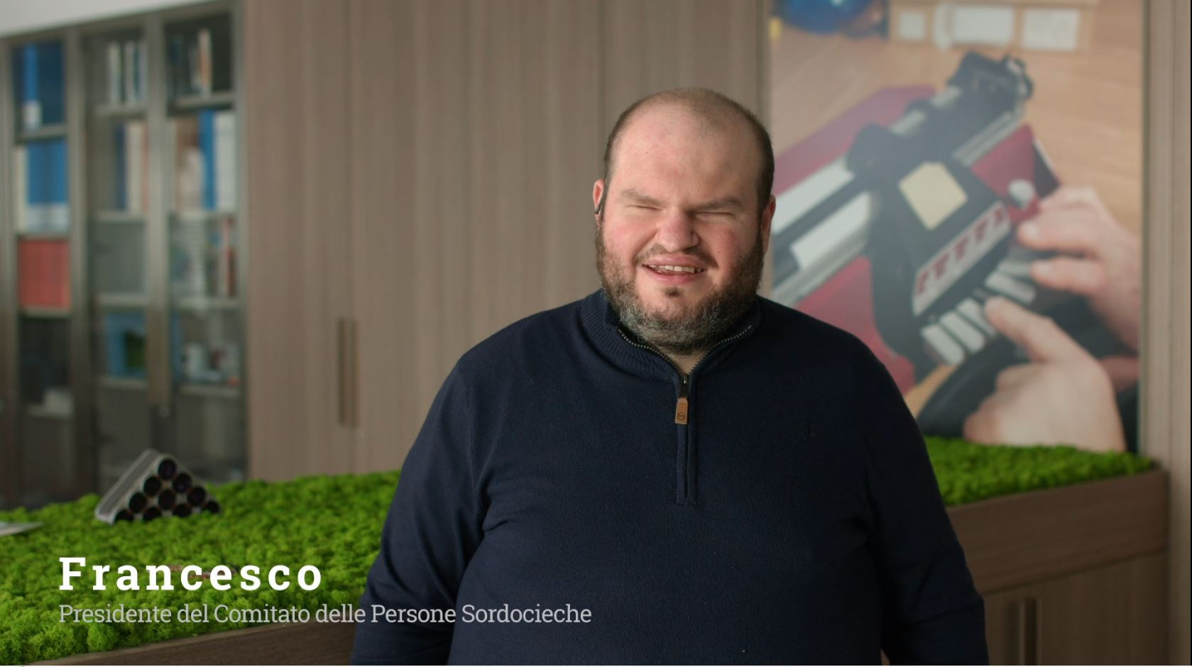 Francesco Mercurio presidente comitato persone sordocieche