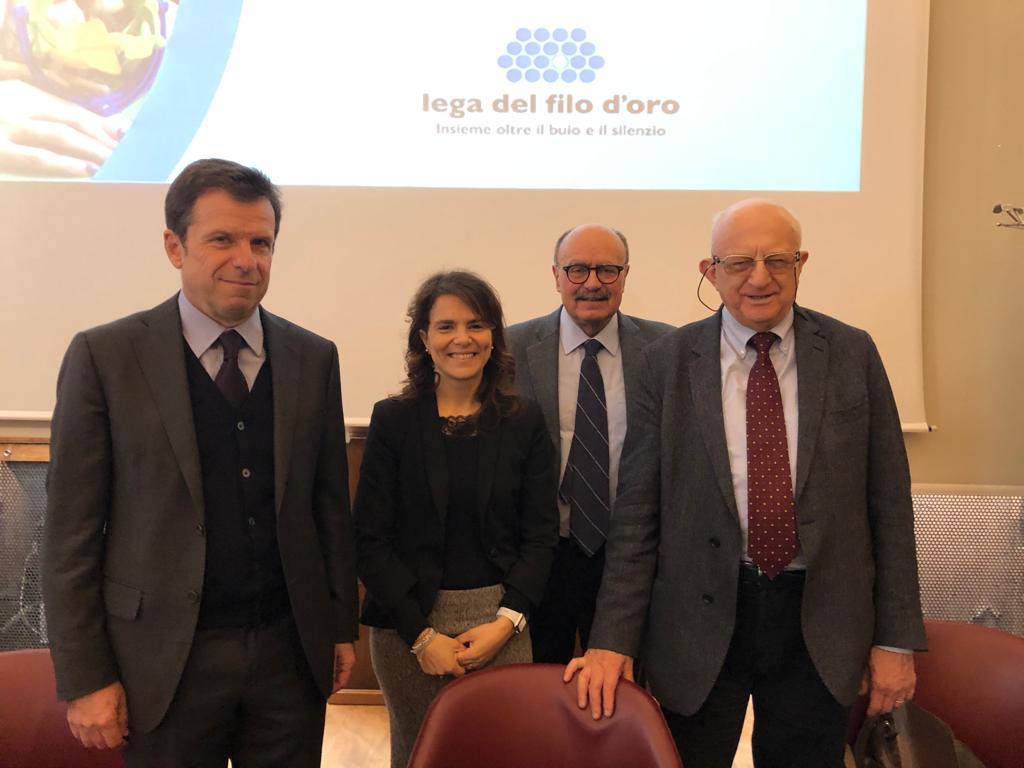 Il Presidente Bartoli, alla fine del convegno 