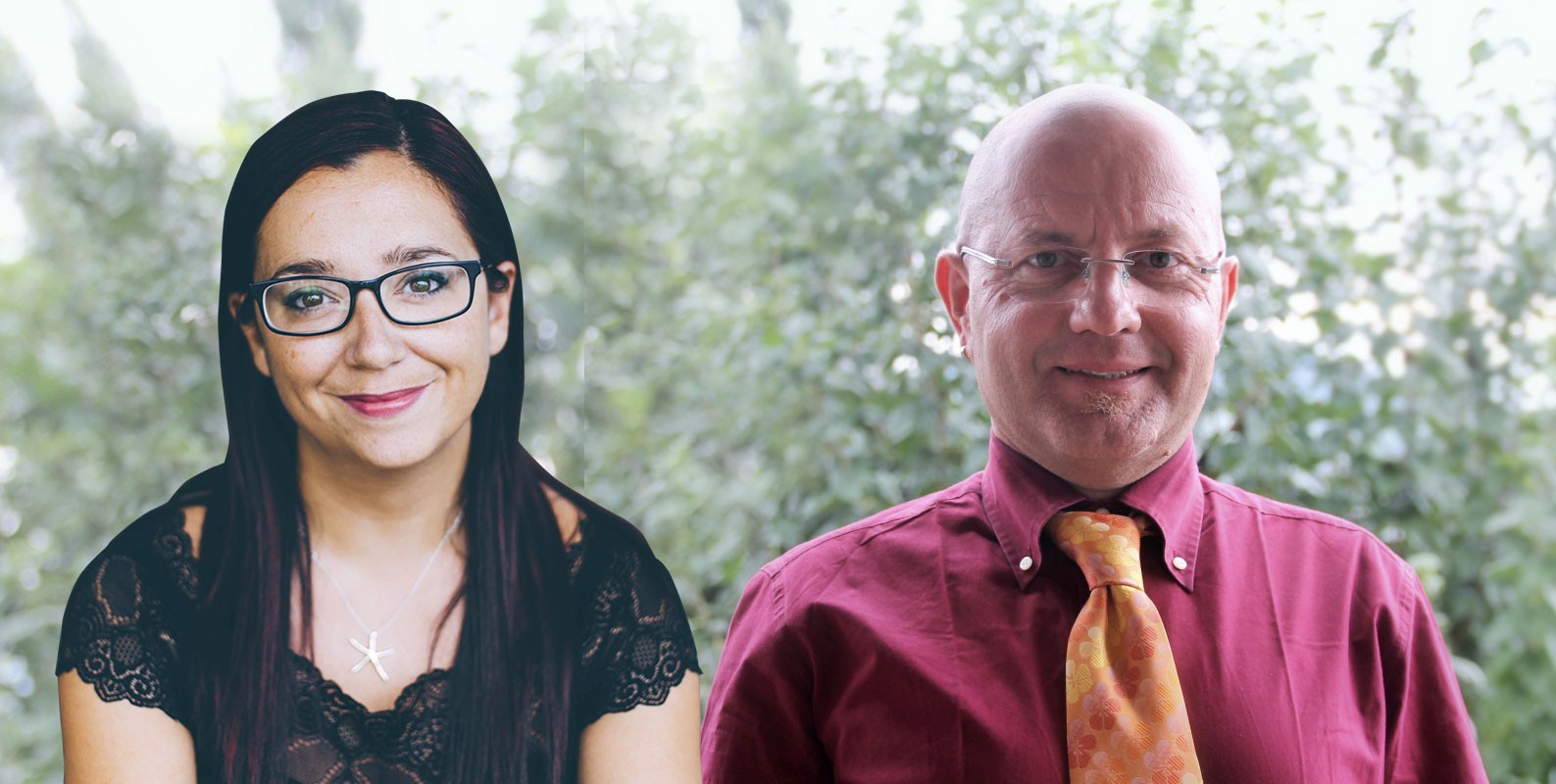 Eleonora e Andrea, centralinisti alla Lega del Filo d'Oro, le prime voci, il primo contatto, i primi sorrisi, che accoglie chi entra e vuole comunicare con la “Lega”.