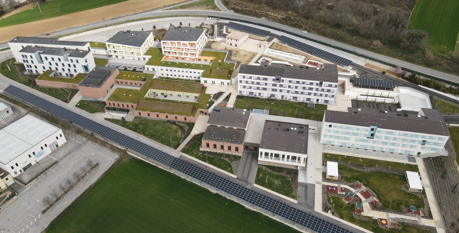 Panoramica area del Centro Nazionale di Osimo