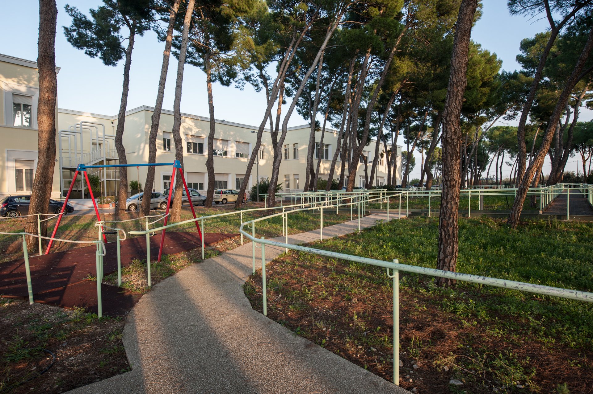 Il parco del Centro di Molfetta della Lega del Filo d’Oro 