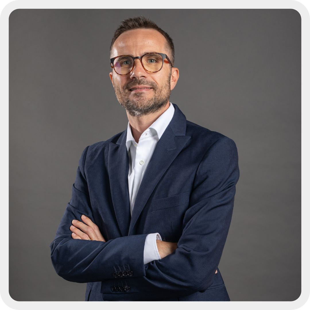 Foto in primo piano di Carlo De Santis Celsi, direttore Comunicazione e raccolta Fondi della Lega del Filo d'Oro