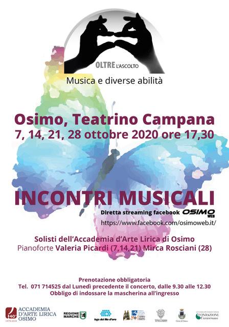 Locandina che presenta varie scritte con sfondo una fargalla colorata con i colori dell'arcobaleno.