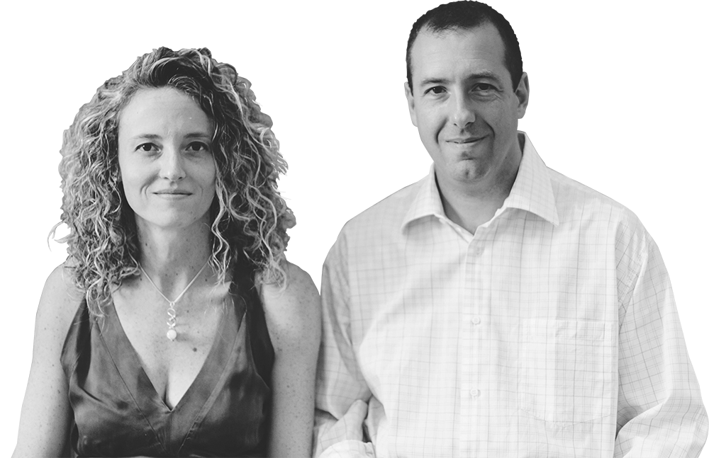 Foto in bianco e nero dei genitori di Massimo, ragazzino seguito dalla Lega del Filo d'Oro