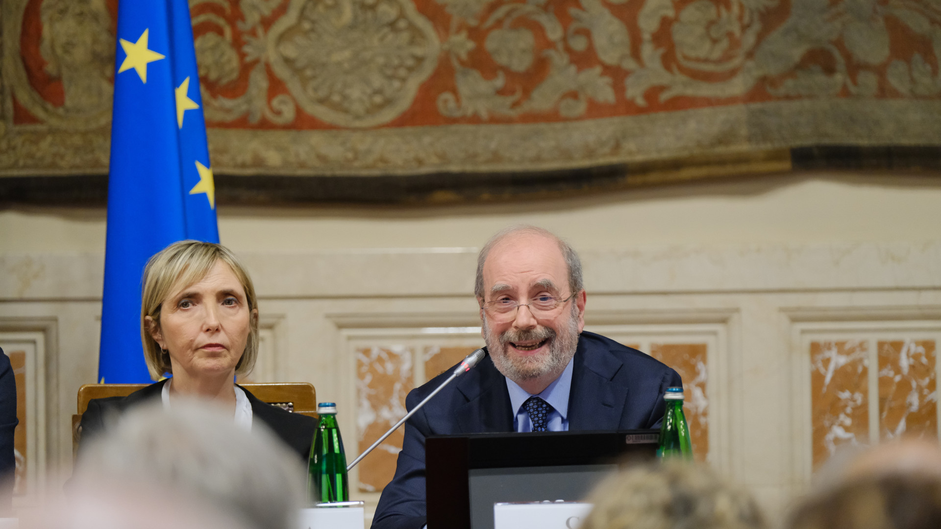 Durante la presentazione del Manifesto delle Persone Sordocieche è intervenuto il Presidente del Comitato Tecnico Scientifico ed Etico Carlo Ricci