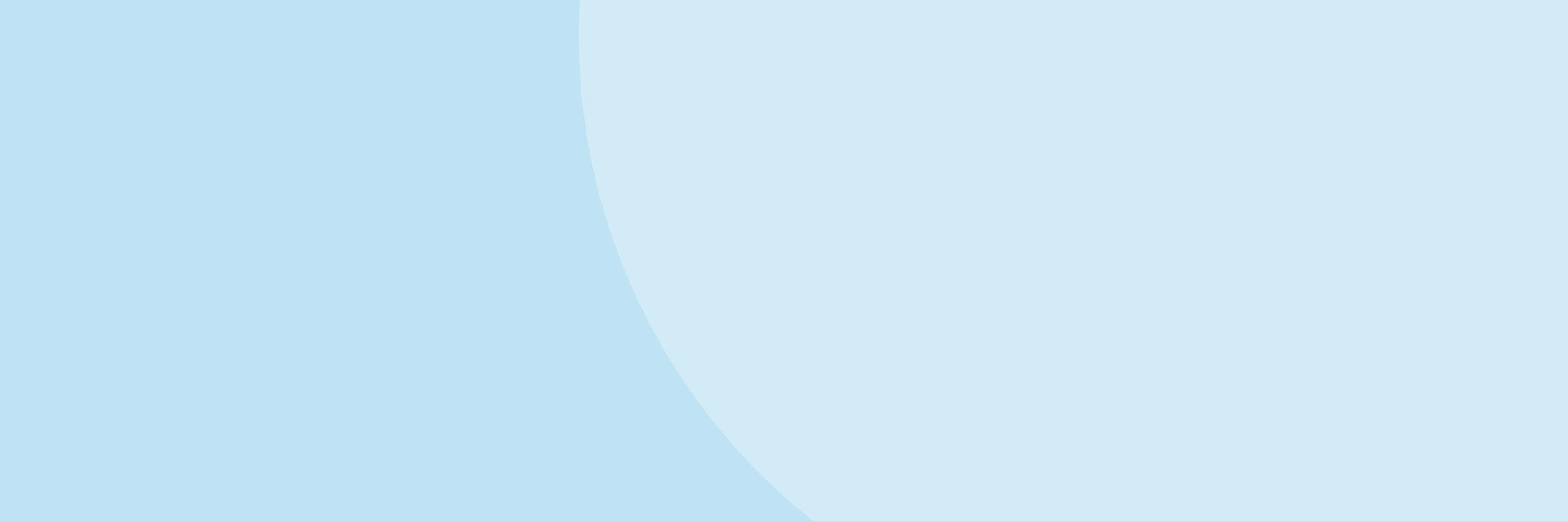 Sfondo Azzurro e celeste, unito in un radiale netto.