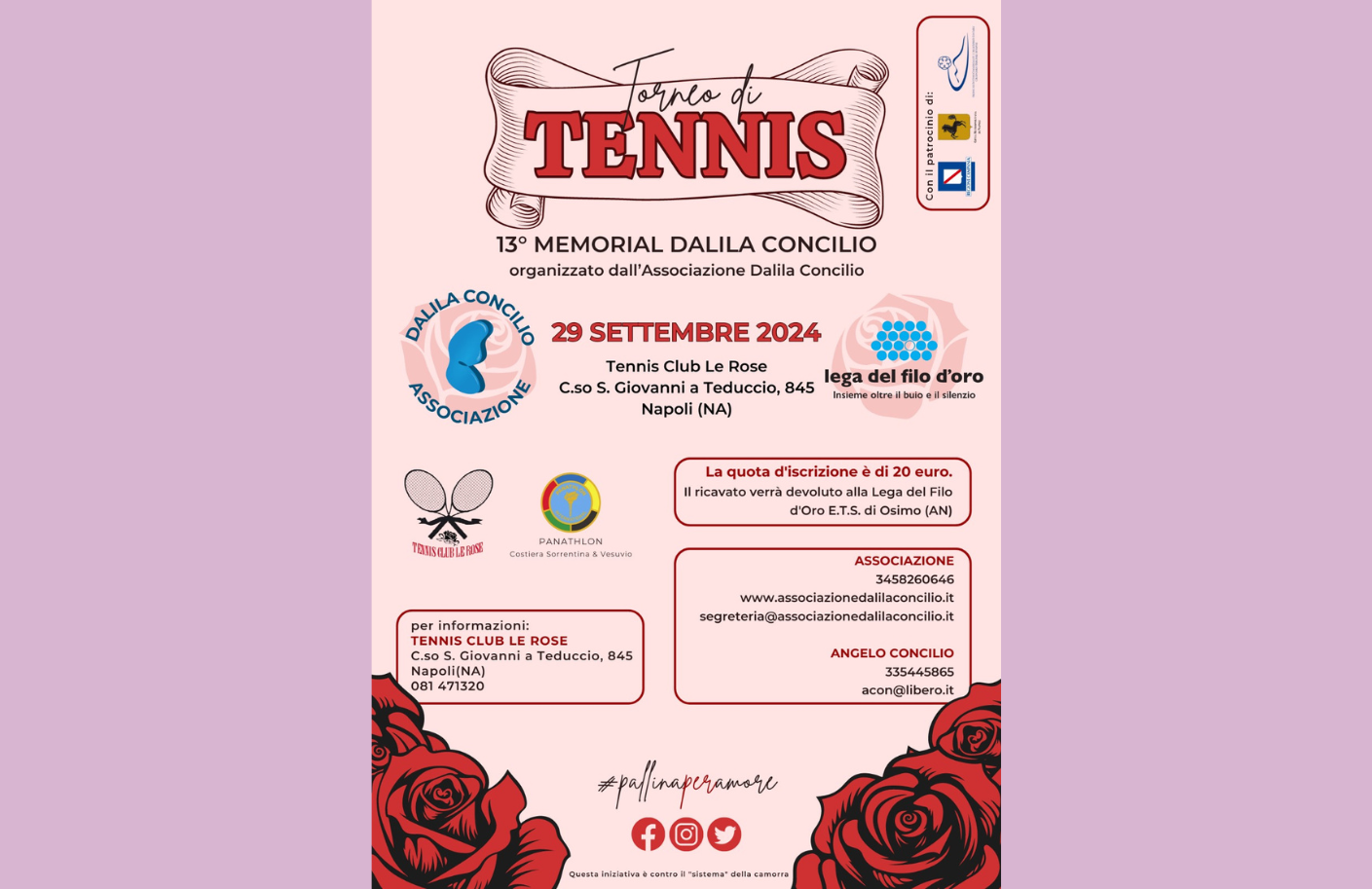 Torneo tennis Concilio