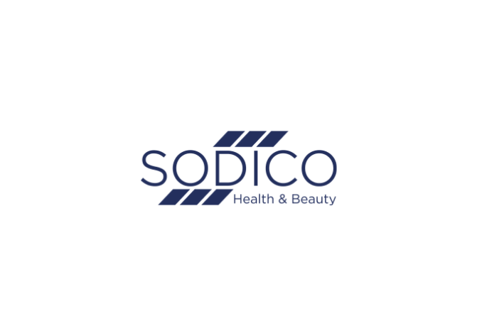Logo della Sodico, azienda specializzata nella healt & beauty che ha sostenuto i progetti della Lega del Filo d'Oro