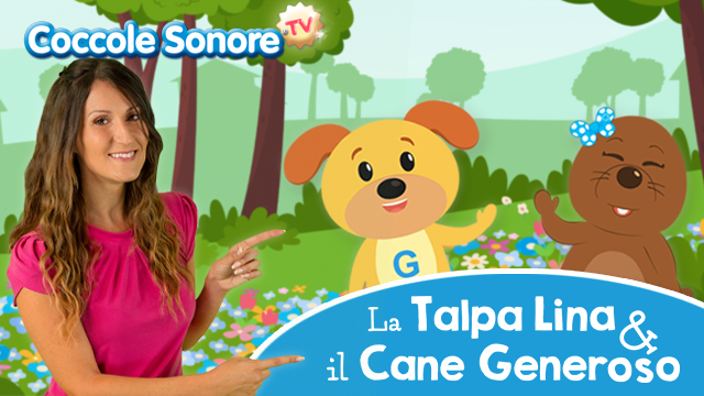 Copertina del video "La Talpa Lina e il Cane Generoso"