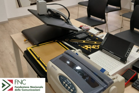 Con il contributo della Fondazione Nazionale delle Comunicazioni, la Lega del Filo d'Oro ha reso disponibili nuovi ausili tecnologici nella Sede Territoriale di San Benedetto dei Marsi, per migliorare la vita delle persone sordocieche.