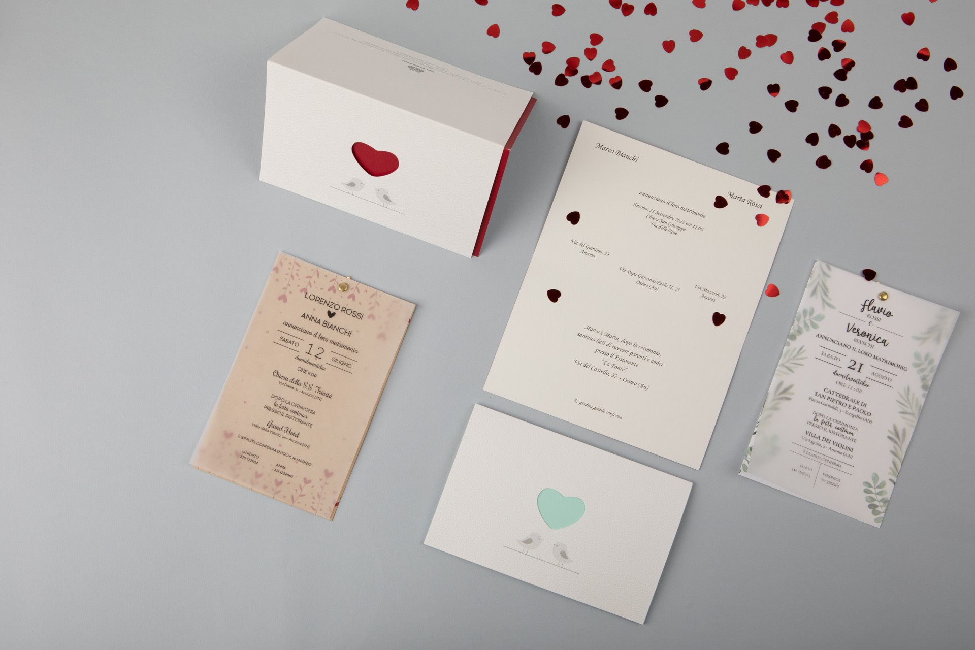 Scegli le partecipazioni solidali della Lega del Filo d'Oro per invitare i tuoi cari al tuo matrimonio.