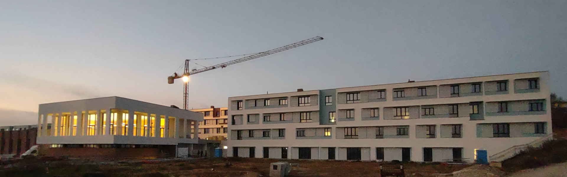 Cantiere del Secondo Lotto del Centro Nazionale di Osimo: in costruzione l'area verde