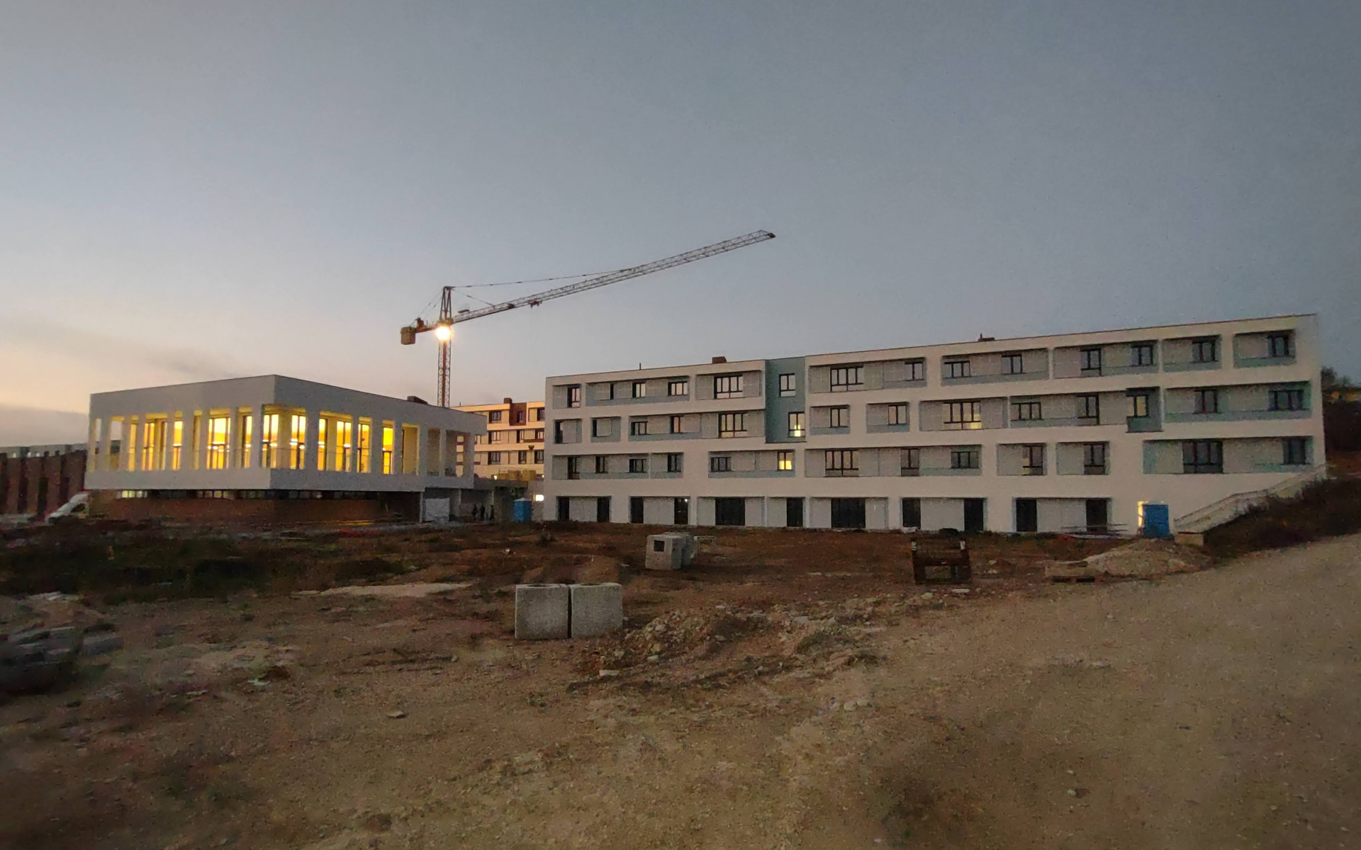 Cantiere del Secondo Lotto del Centro Nazionale di Osimo: in costruzione l'area verde