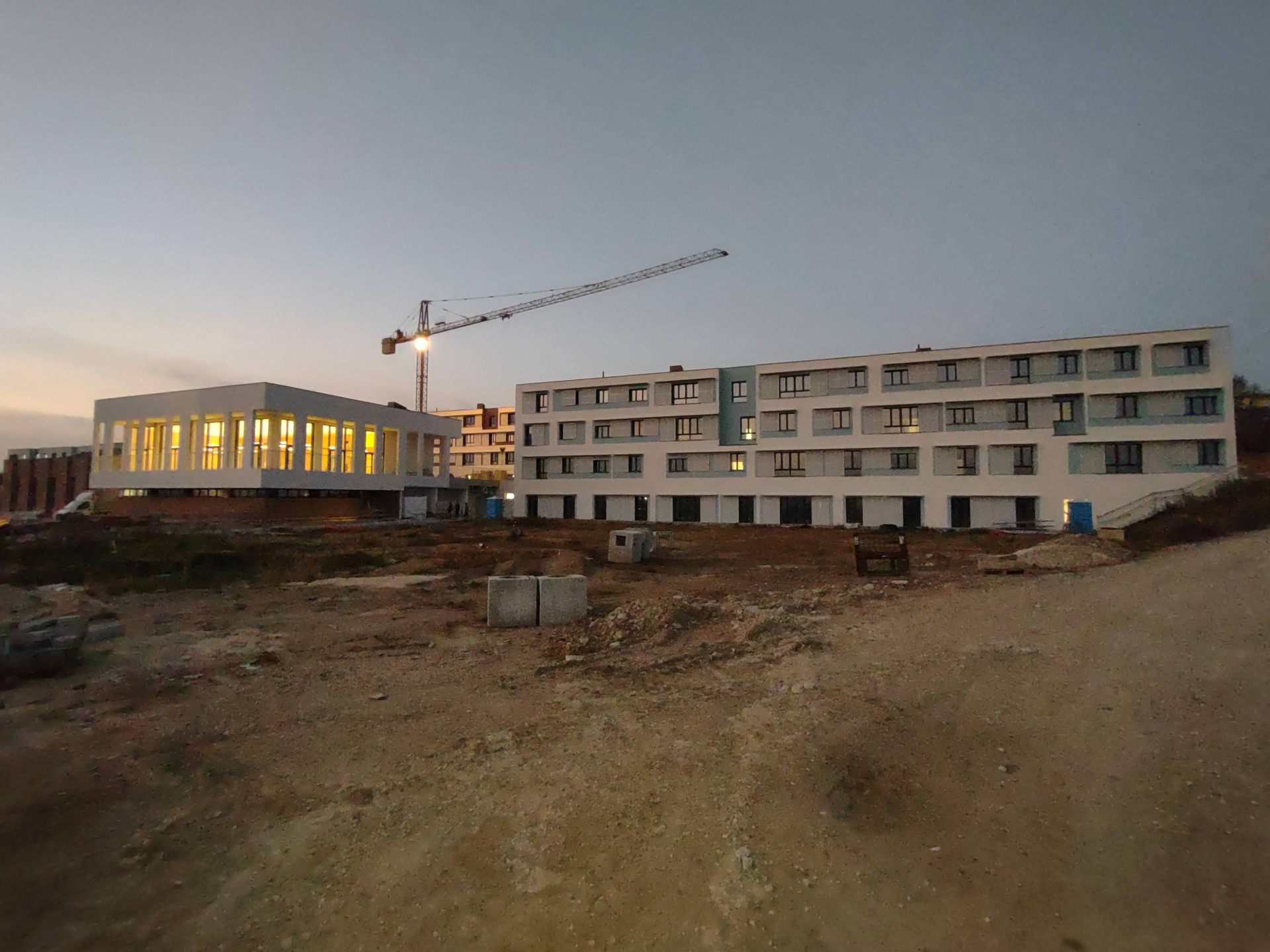 Cantiere del Secondo Lotto del Centro Nazionale di Osimo: in costruzione l'area verde