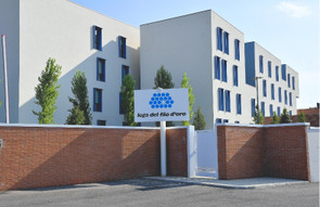 Ingresso della sede del Centro Nazionale di Osimo, Lega del Filo d'Oro 