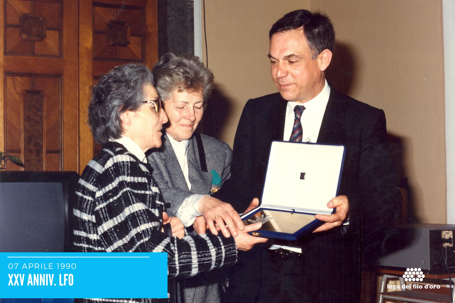 Sabina Santilli insieme a Guido de Nicola