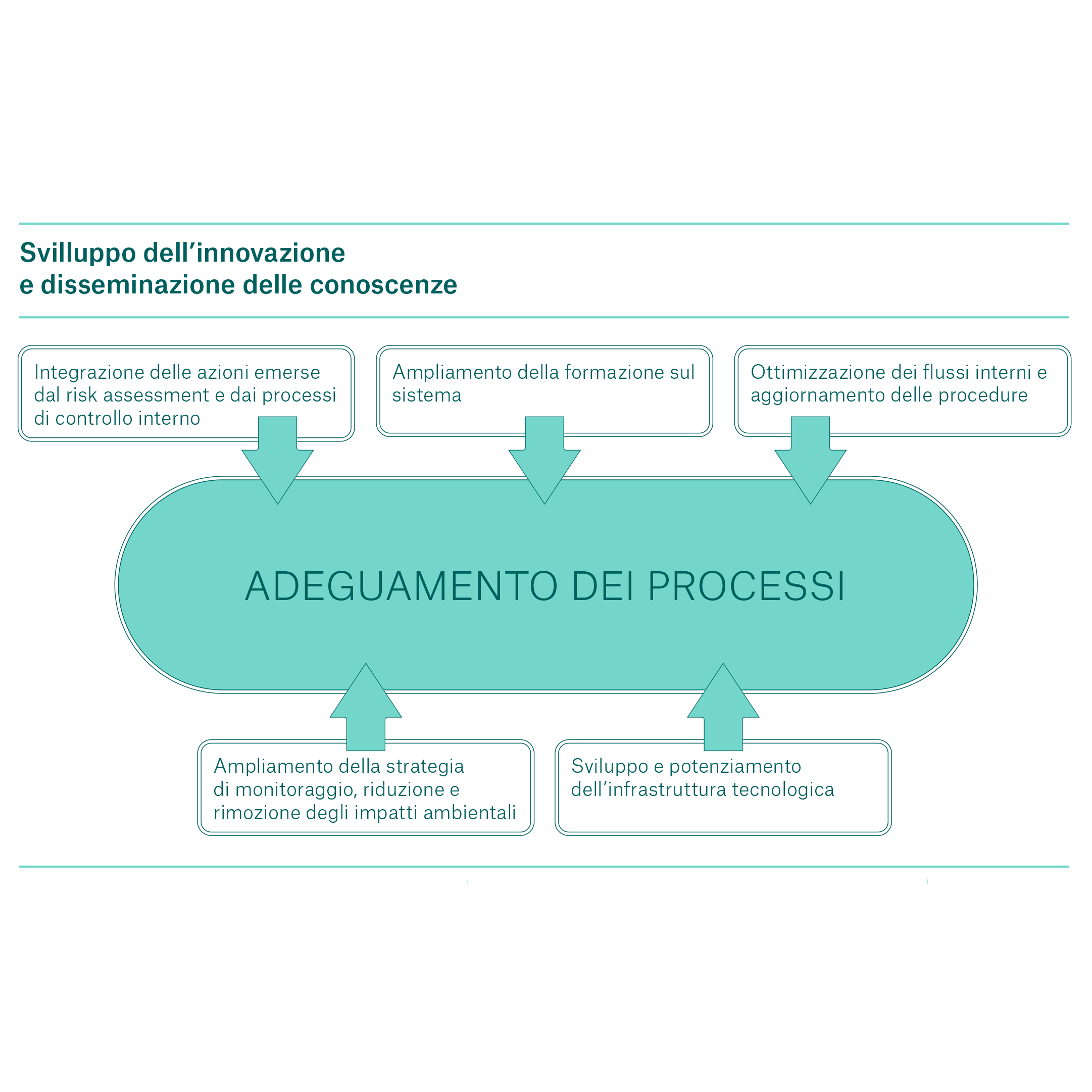 Grafico: Adeguamento dei processi