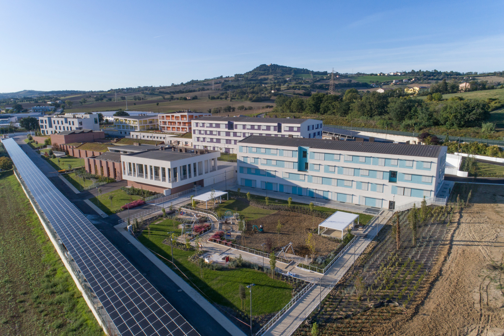 Veduta panoramica del Centro nazionale della Lega del Filo d’Oro