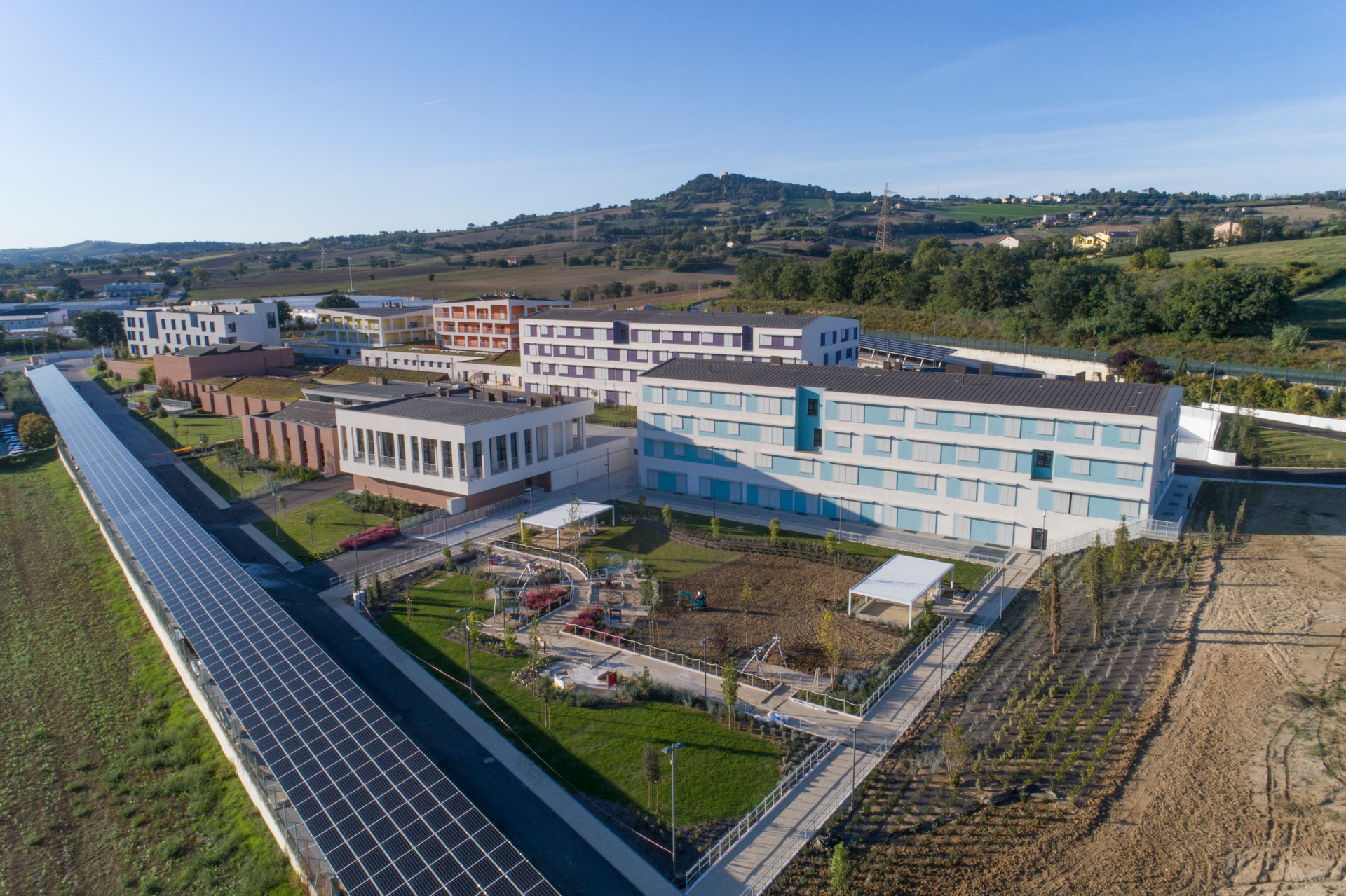 Veduta panoramica del Centro nazionale della Lega del Filo d’Oro